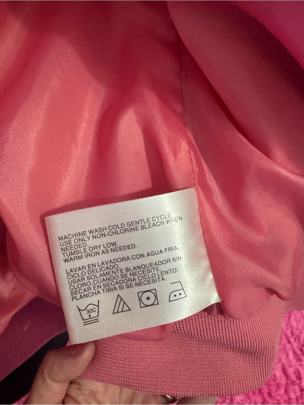 Members Only Pink Jacket - Picture 5 of 5